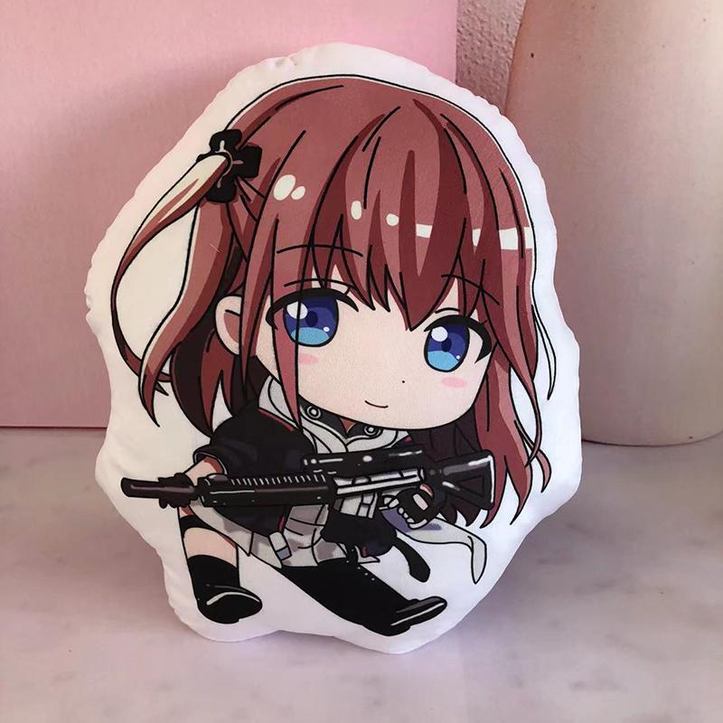 

Frontline 3d Girls Plush Pillow Star15 Hk416 Doublesided Print Doll Decoration STAR15