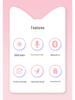 BH-300 Cat Ear Light-Up Bluetooth Headphones with Microphone for Live Streaming
