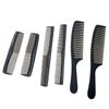 Dual-Sided Comb with Fine and Coarse Teeth for Straight Hair Styling - Portable Household Tool