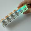 Caramel Bread Fidget Keyboard Toy Stress Relief 1/2/3/4/5/6/9-Keys Keyboard Finger Clicker Keychain Office School Decompression Button Sensory Toy