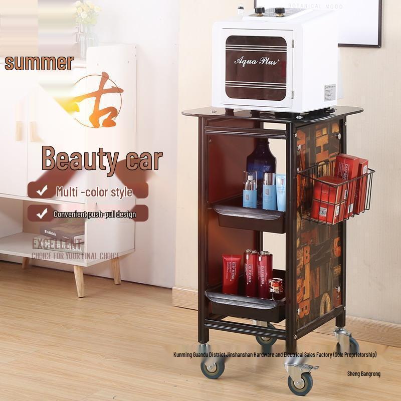 Beauty Salon Small Cart: Bubble & Radar Instrument Base with Water Light