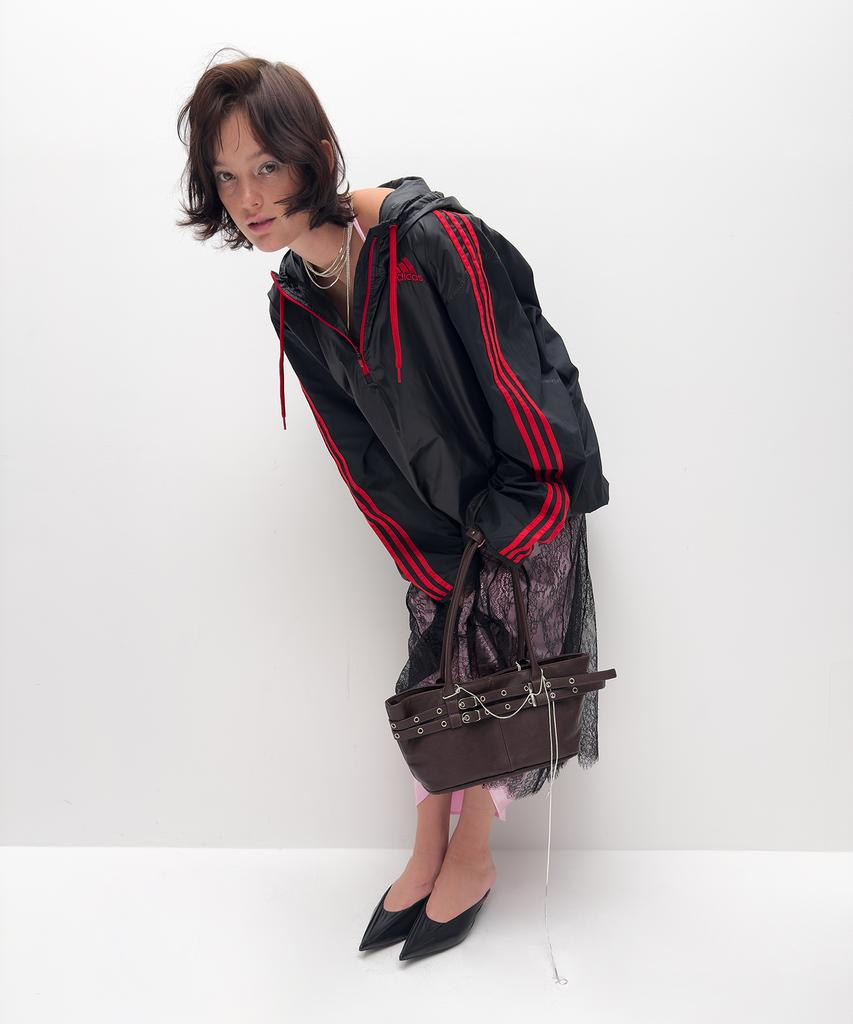 Yeomim Mini Belted Boat Bag (Espresso)