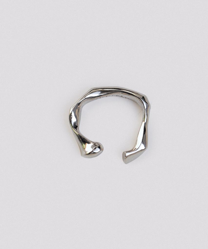 Hustad 236 Flower Stem Earcuff _ 925 Silver Earcuff