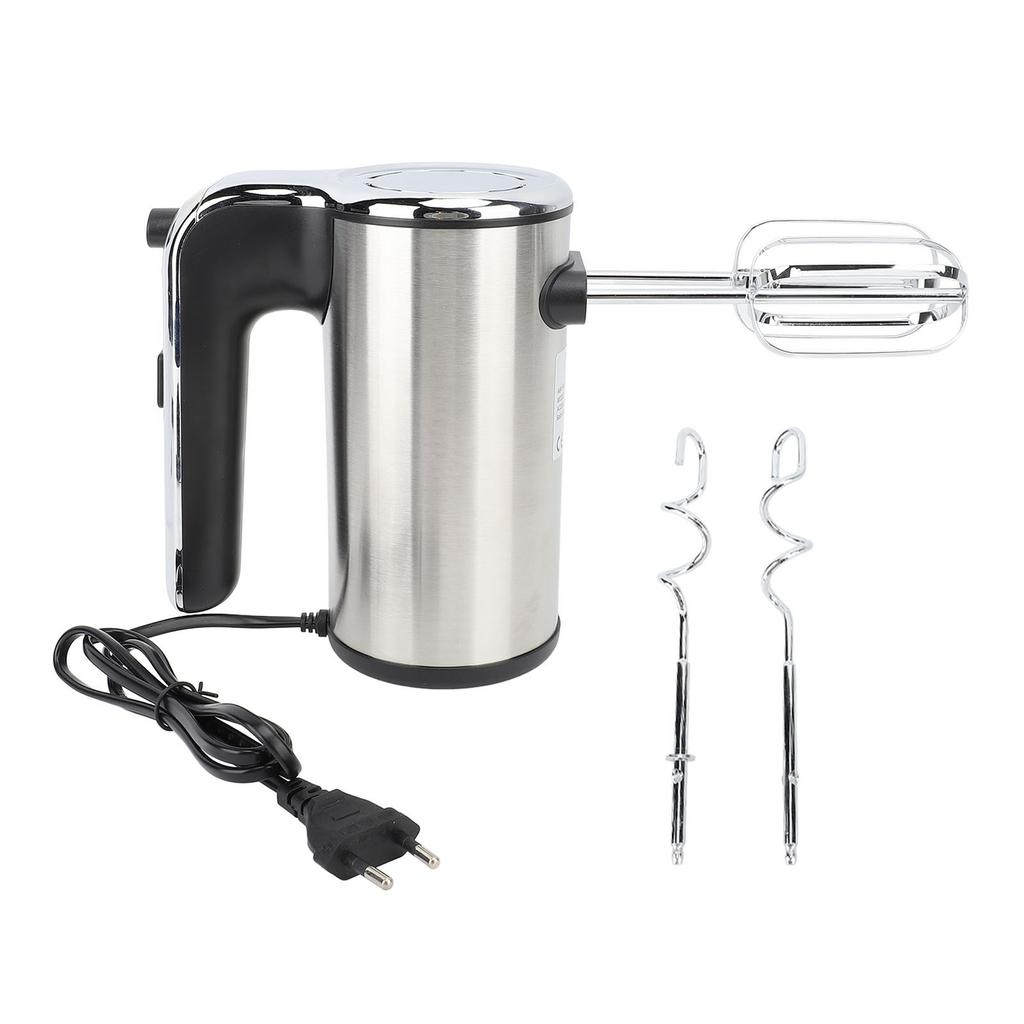 500W Electric Hand Mixer 5 Speed Stainless Steel Handheld Electric Mixer for Whipping Cream