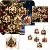 6 Sets 2D Pendant Kit, DIY Hanging Ornaments for Crafts