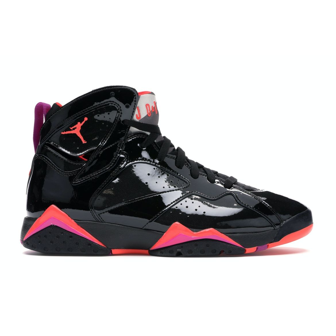 

Женские кроссовки Air Jordan 7 Retro Black Gloss Ярко-Малиновый-Антрацит 313358-006