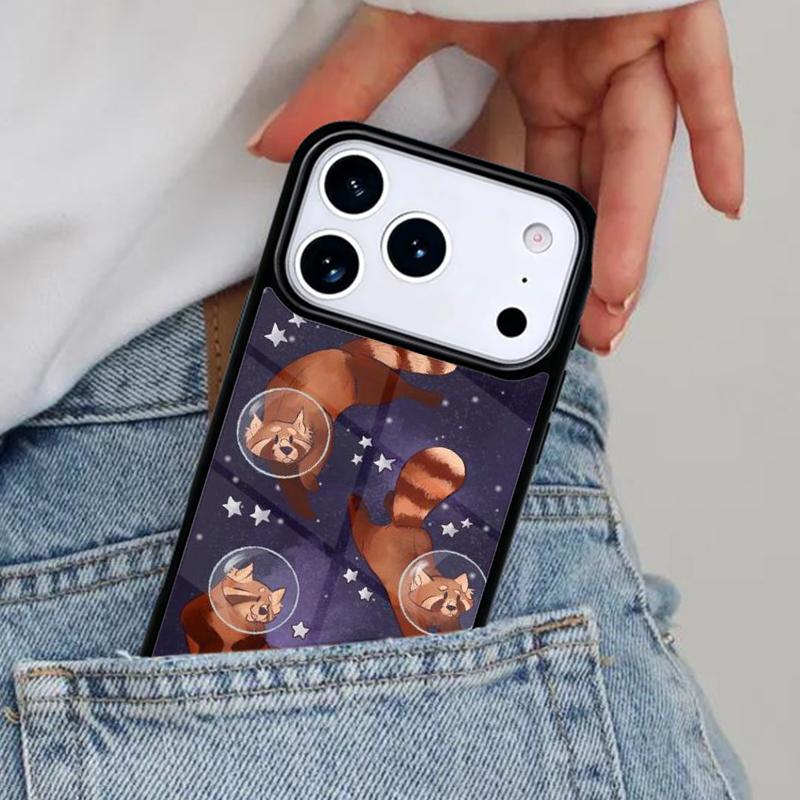 

Red Panda Phone Case for iPhone 17ProMax 12 13 14 15 16e 17 Pro Max Plus Air Cover iPhone 13