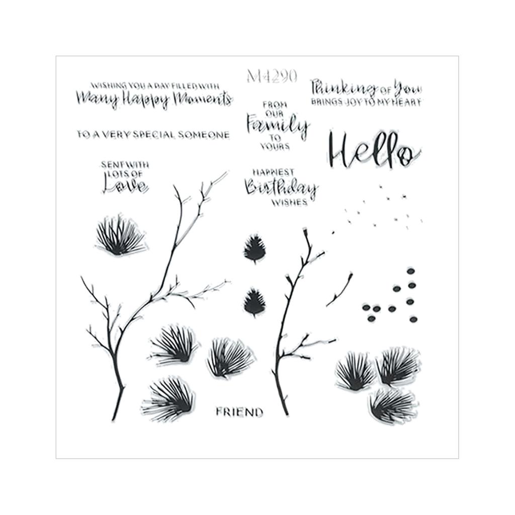 Clear Silicone For DIY Crafts – Transparent Template For Journaling And Scrapbooking