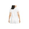 New Nike Set In Sleeve T Shirt Women's White DV6095-100