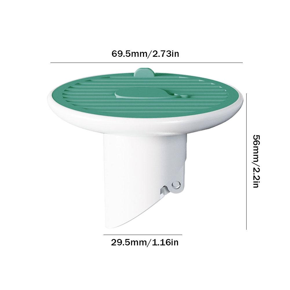 Magnetic Floor Sink Plug Anti-Odor Bath Shower Floor Strainer Cover Plug Insectproof Toilet Filter for Bathroom/Kitchen