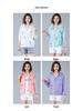 2025 Summer Hooded UV Protection Jacket for Middle-aged and Elderly Women: Loose Fit with Printed Design