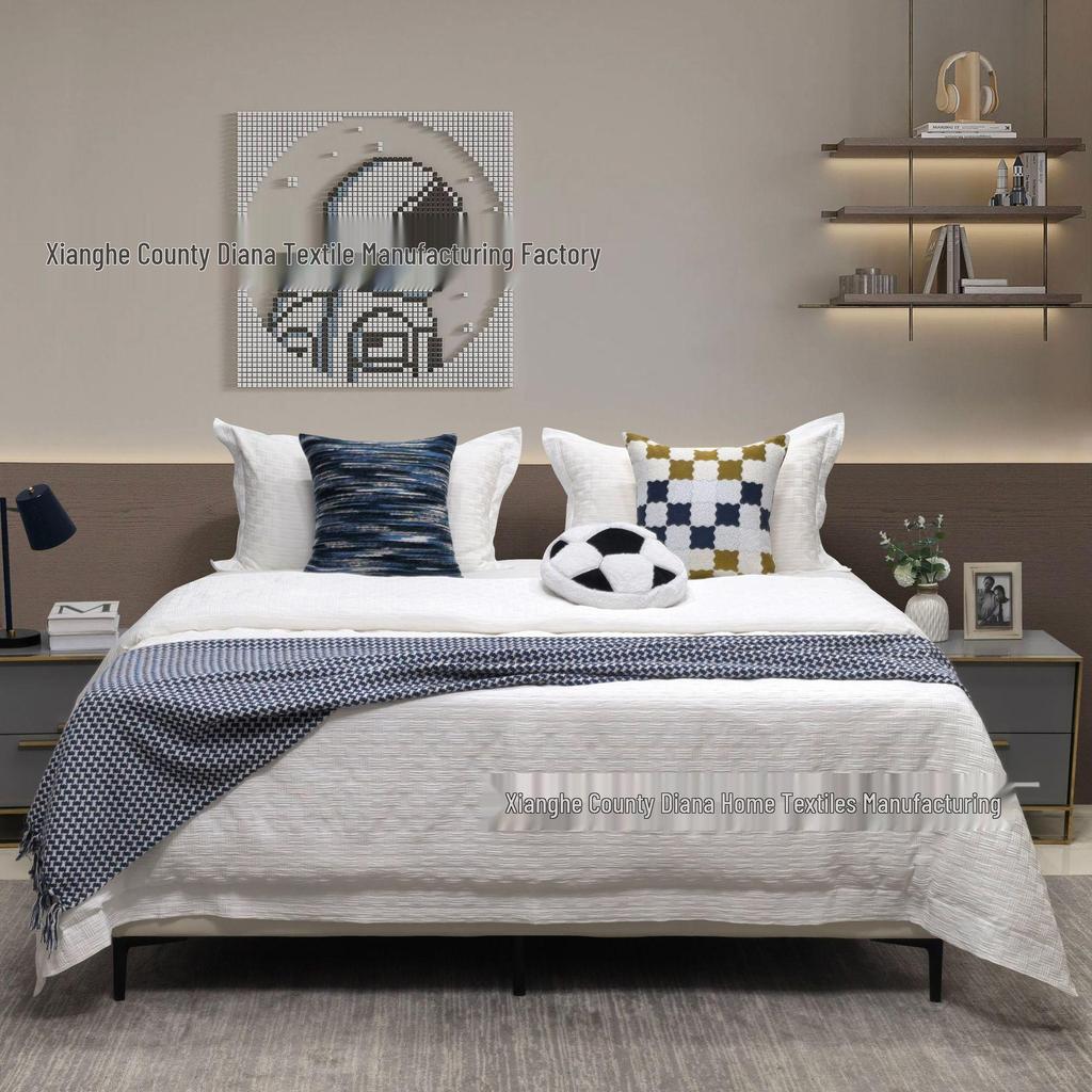 Children's Modern Nordic Eight-Piece Bedding Set - Youth Room Soft Furnishings
