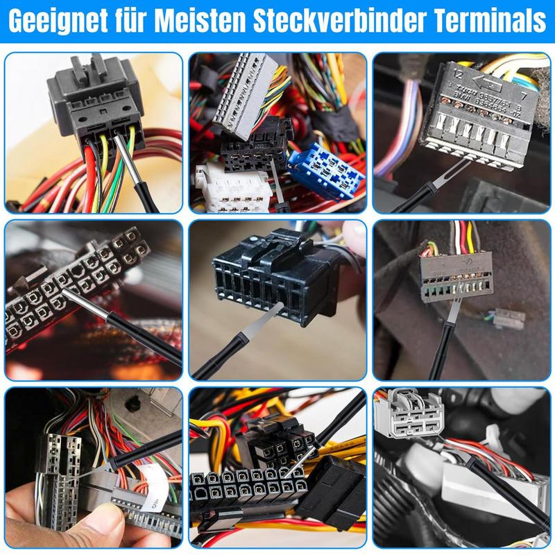 Pin Removal Tool Kit 30pcs/set Pin Removal Tool Kit Pin Connector Removal Tool Wire Terminal Release For Automotive Car