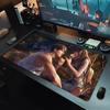 Mouse Pad Large Love and Deepspace Caleb Rubber Keyboard Mouse Carpet Anti-Slip Gamer Mouse Pad Laptop Coaster PC Anime Mousepad