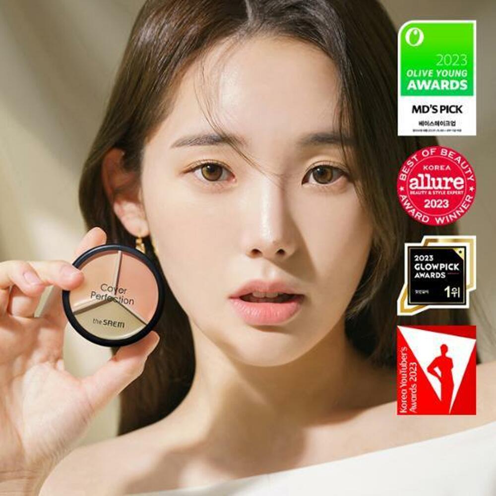 The Saem Korektor Cover Perfection Tripe Pot 4 kolory (Zestaw specjalny/singiel)