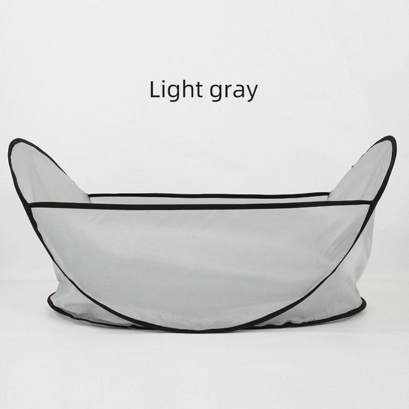 

Foldable Pet Salon Hair Storage Net Bag Pet Shearing Basket For Shaving For Dog Cat Cleaning Home Pet Grooming Cleaning Supplies серый