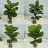 Artificial Realistic Plant Ficus Elastica Leaf Foliage Home Wedding Office Decor