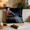 Amy Winehouse Singer Star Cushion Cover Short plush pillowcase for bed sofa carwashable