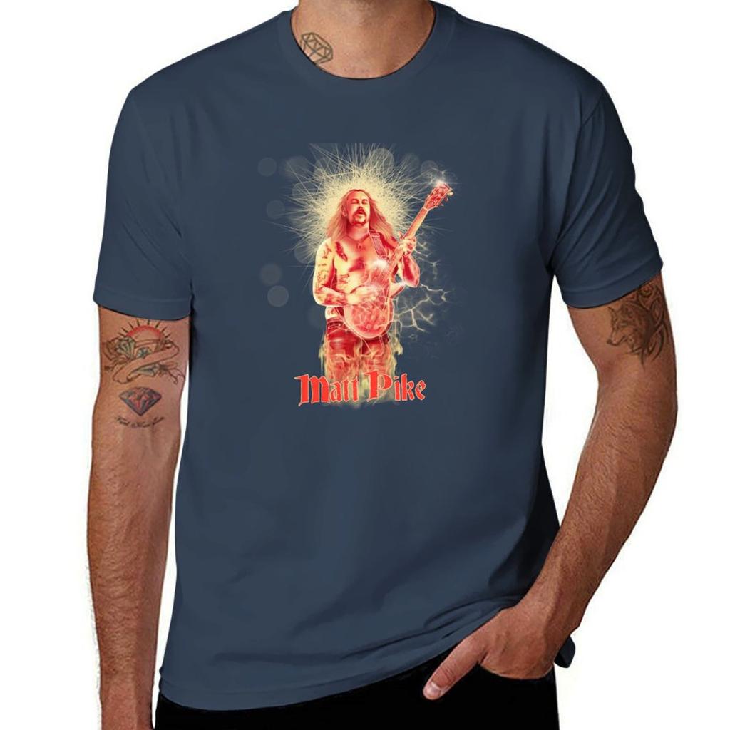 Matt Pike (High on Fire) TShirt Basic Solid Color Casual Tee Shirt
