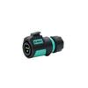 KWAY K20 Bulkhead Connector M20 Industrial 2 3 4 5 7 9 12Pin Soldering 12V Male Plug Female Socket Panel Mount Waterproof IP68