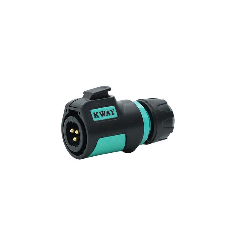 KWAY K20 Bulkhead Connector M20 Industrial 2 3 4 5 7 9 12Pin Soldering 12V Male Plug Female Socket Panel Mount Waterproof IP68