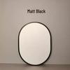 Aluminum Alloy Dual-Sided Round Frame with Cotton Canvas and Acrylic Texture for Oil Paintings and Photos