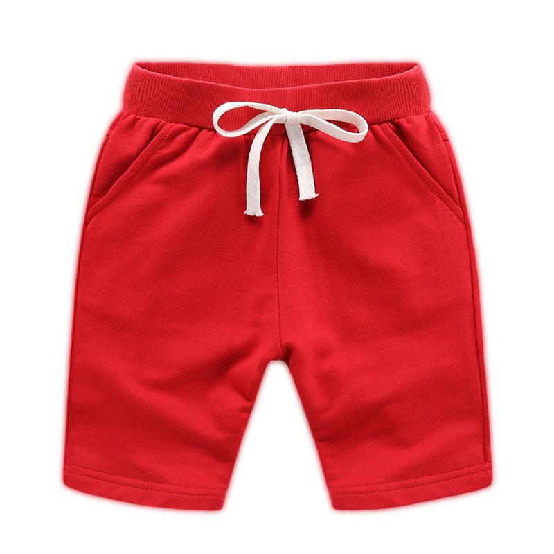 Children's Shorts Unisex Summer Cotton Baby Boys Shorts Pants Teenager Kids Boys Girls Solid Casual Shorts for 1-12Years Children Clothes