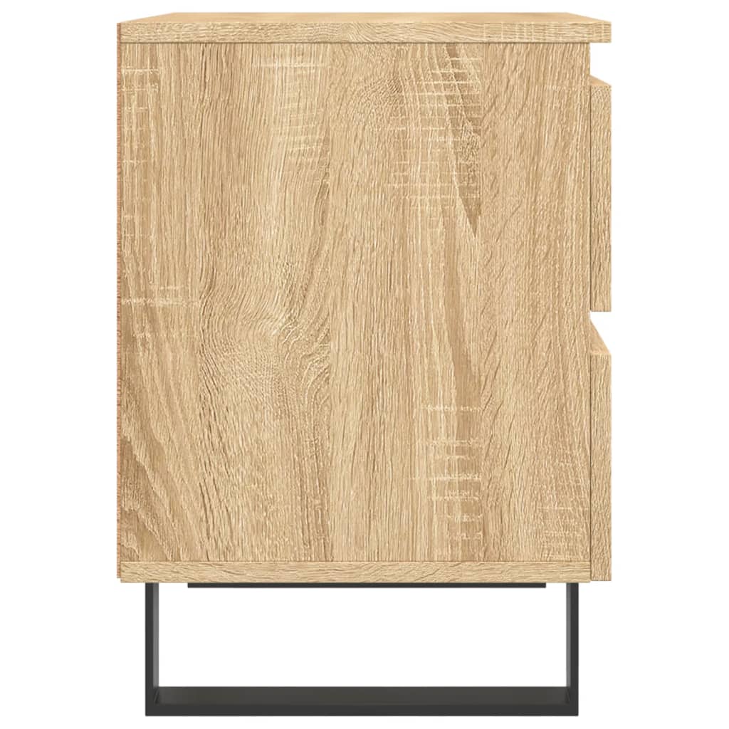 Nightstand Sonoma Oak 40x35x50 Cm Particleboard