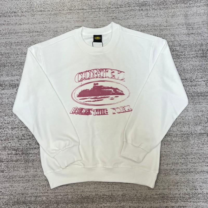 26 American Streetwear Graphic Print Crewneck Sweatshirt Loose Fit Teens