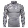 Men's Outdoor Stretch Fitness Camouflage Long Sleeve T-Shirt Men's T-Shirt
