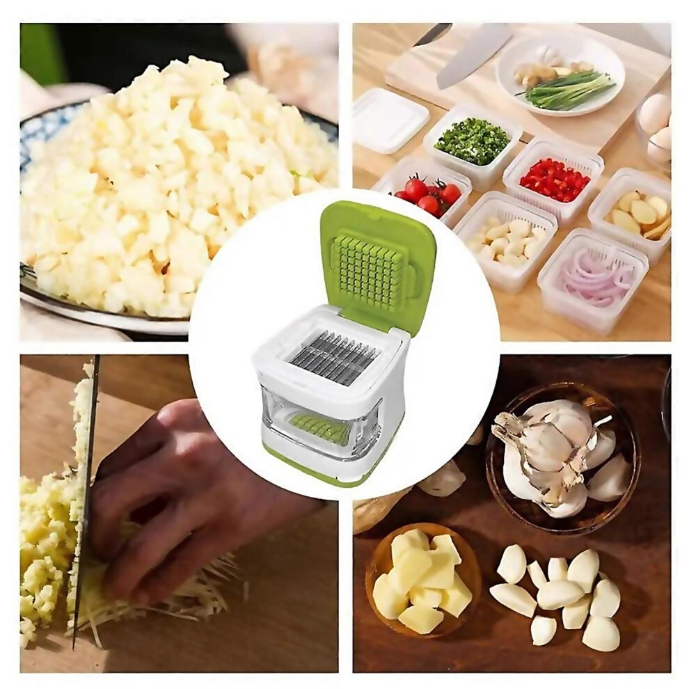 For Garlic Mincer Doublesided Garlic Crusher And Peeler Double Cutting Crusher Cutter Mincer