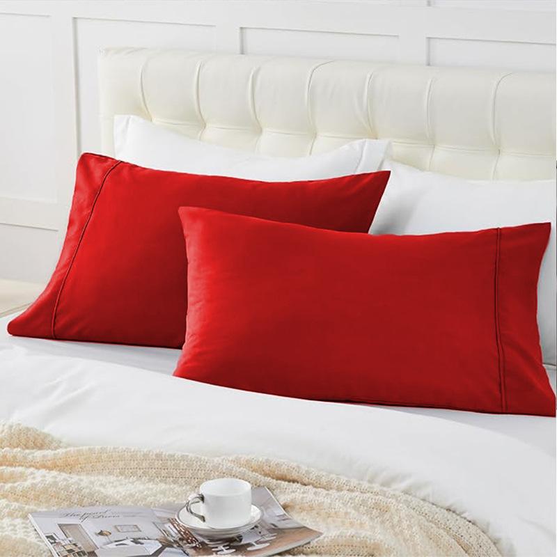 

Наволочка 1шт фрезерованный материал однотонная пара наволочек 51*76см 51*76cm