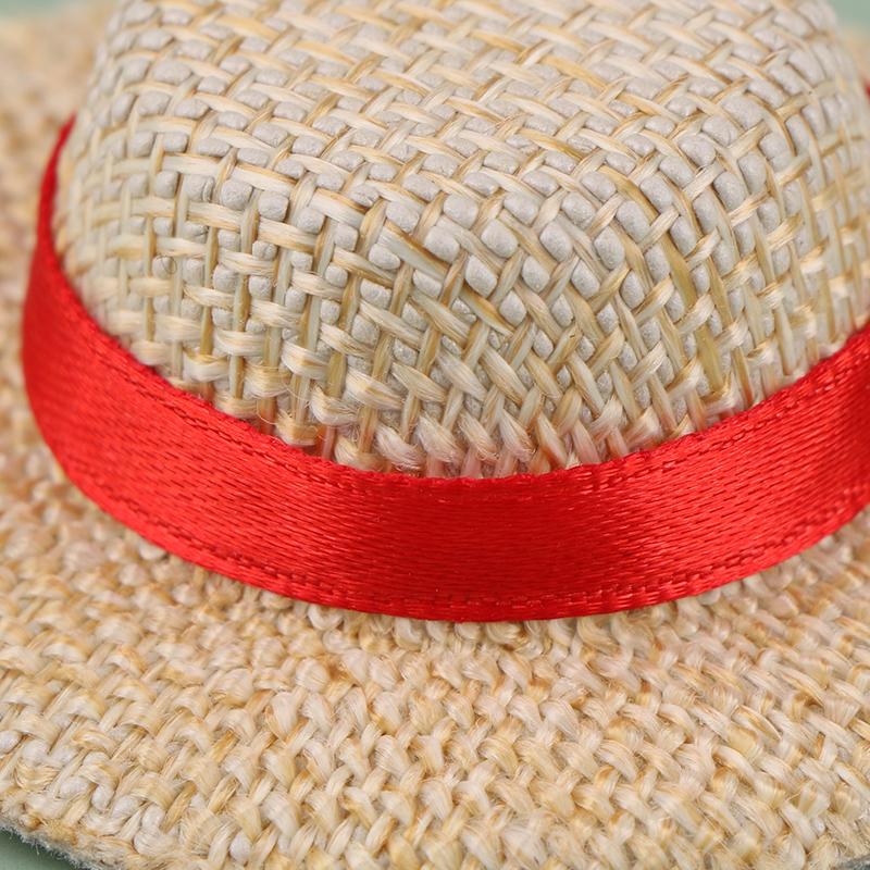 1 шт. кукольный домик кукольная соломенная шляпа солнцезащитный колпак для кукольной — фото 2