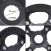 Middle Motor Chain Wheel Chainring 42T Sprocket Aluminum Alloy Chainring Electric Bicycles Chainwheel with Cover Enduring
