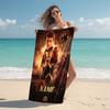 Personalized "Dark Magic Elixir" Beach Towel Microfiber Beach Towel Thin Absorbent for Beach Swimming Yoga Bath Sports. 0910379