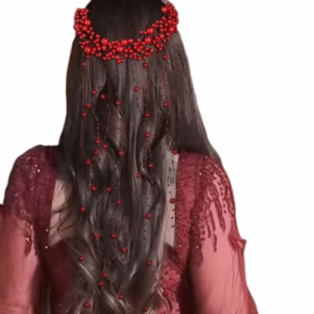 Elegant Bridal Pearl Hair Vine Romantic Wedding Hair Piece Pearl Hair Comb Banquet Event