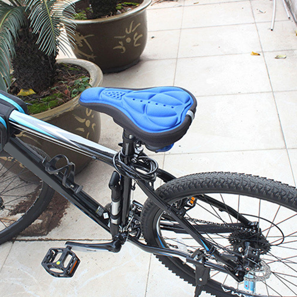 Bike Seat Cushion Bike Seat Cover Breathable Bicycle Saddle Cover Ergonomic Soft Bicycle Seat Cushion Non Slip for Women & Men