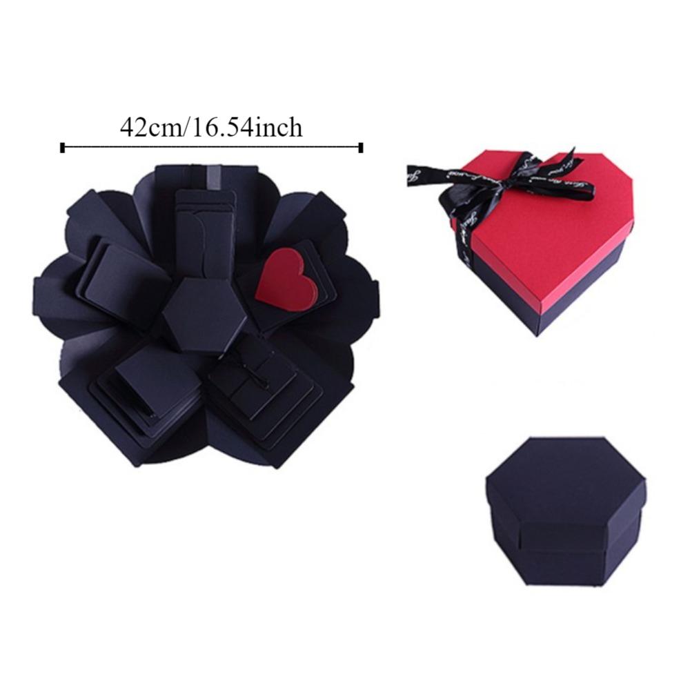 Paper Folding Photo Album Gift Box Handmade DIY Handmade Photo Album Valentine Day