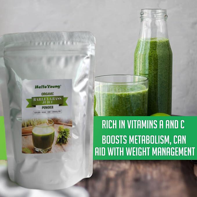 

High QTY 100% Organic Barley Grass Powder pure natural Barley Grass Juice Powder