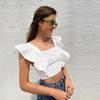 New Summer Casual Temperament Slim Fit Sexy Vest T-Shirt Sleeveless Suspender Versatile Top Strapless Women