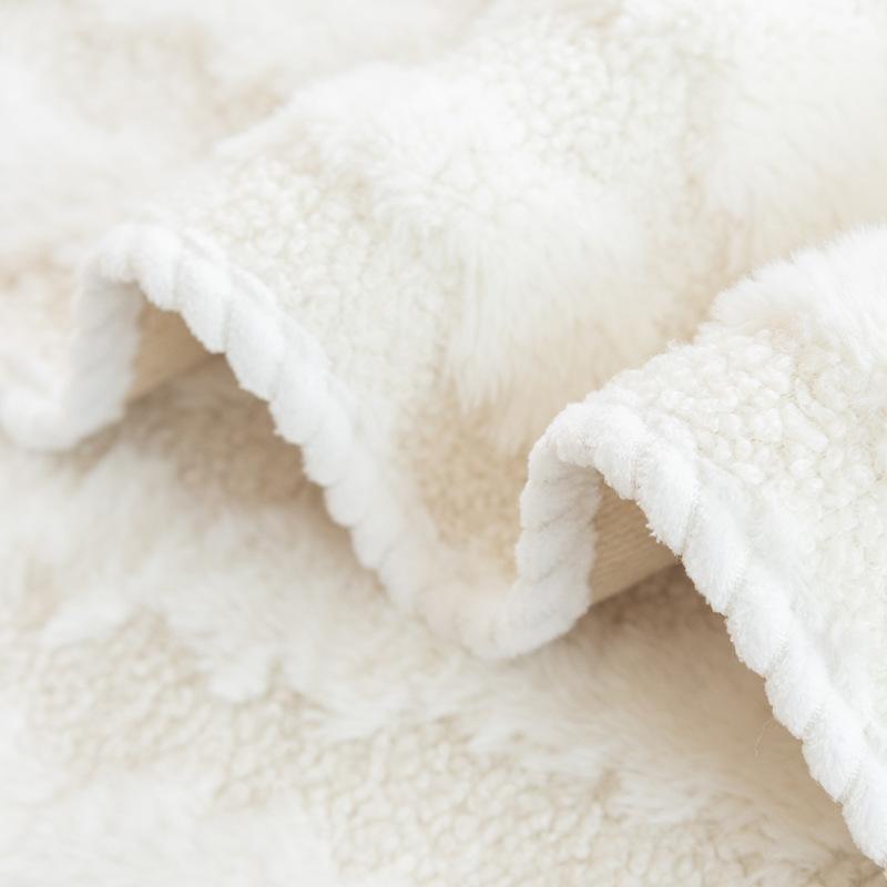 Plush Sofa Cushion Winter Thickened Non-Slip Seat Cushions Simple Modern Leather Sofa Cover Cover Cloth