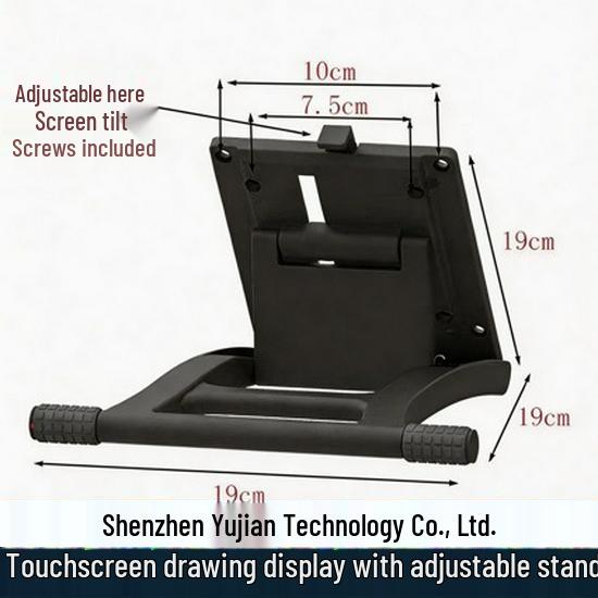 Foldable Adjustable Touchscreen Desktop Stand for LCD Monitors and Drawing Tablets