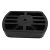 Jack Caster Chock Stabilizer Heavy Duty Rubber Single Wheel Dock Stopper for 6 Inch Trailer Wheel