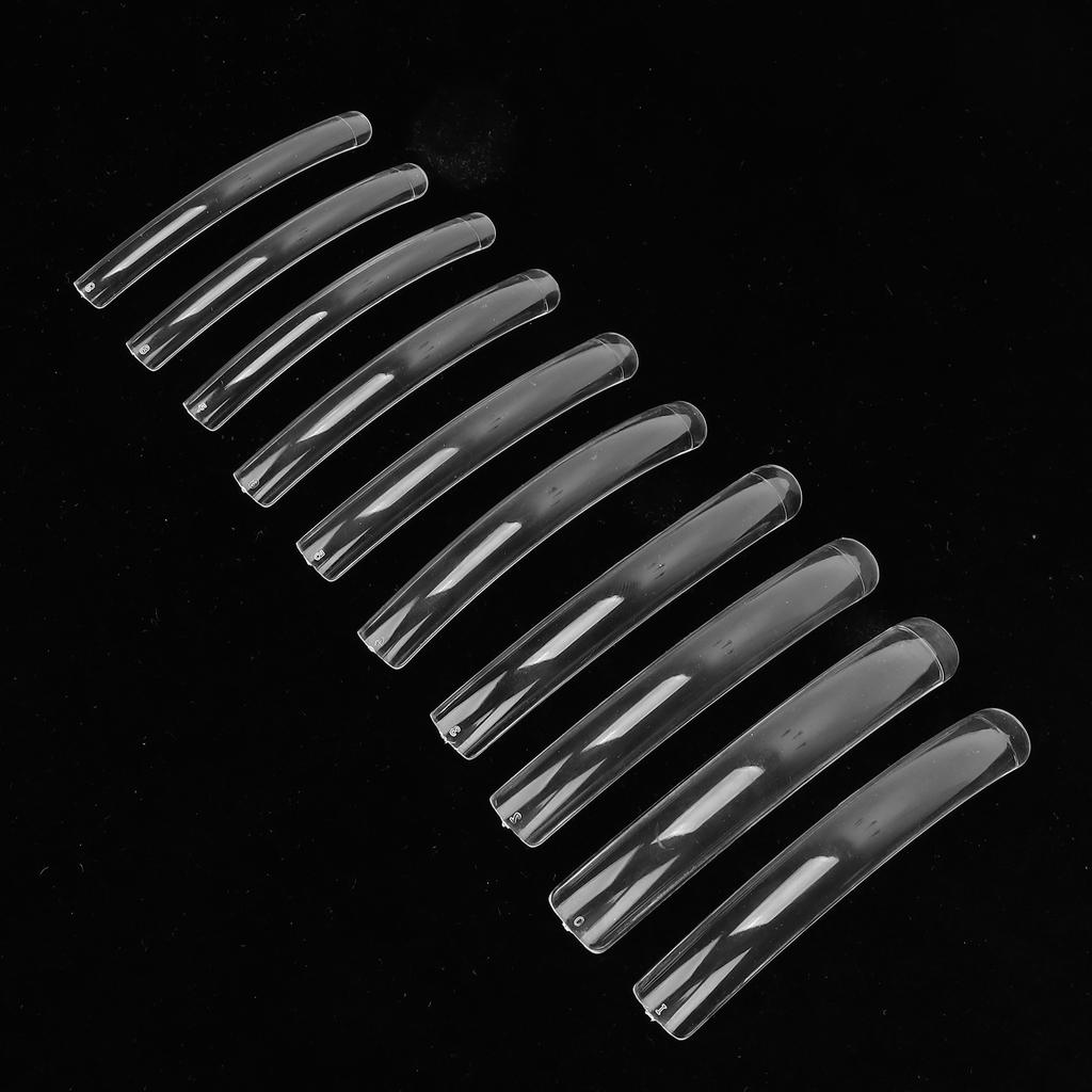 10pcs   Flat Nail Tip Home Salon Nail Art Design Fake False Nail Set Manicure Tool