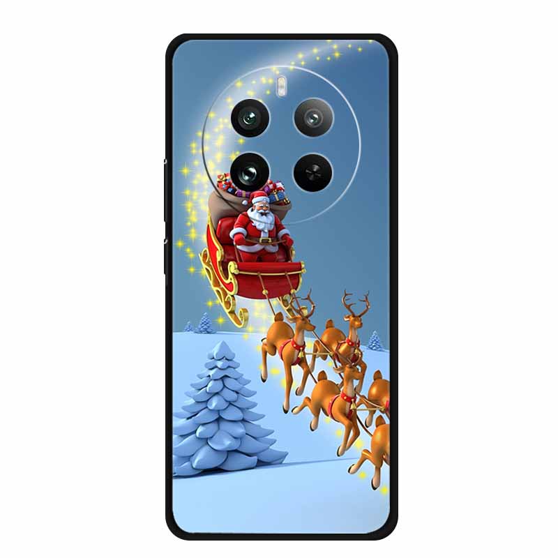 2024 Christmas Phone Cases For Realme 12 Pro Plus Case Soft TPU Silicone For Realme 12 Pro Cover Bumper Funda 12Pro Pro+ 5G Case