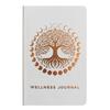 White Wellness Journal – 120 Pages – Rose Gold Tree of Life