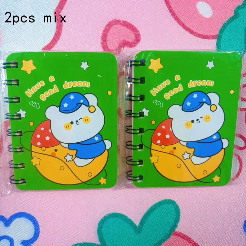 Creative Cartoon Coil Book for Elementary School Students Cute Animal Book Kindergarten Reward Gift Childrens Stationery Prizes