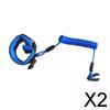 2xEngine Stop Kill Safety Lanyard Tether Cord for Yamaha FX140 Waveraider Blue