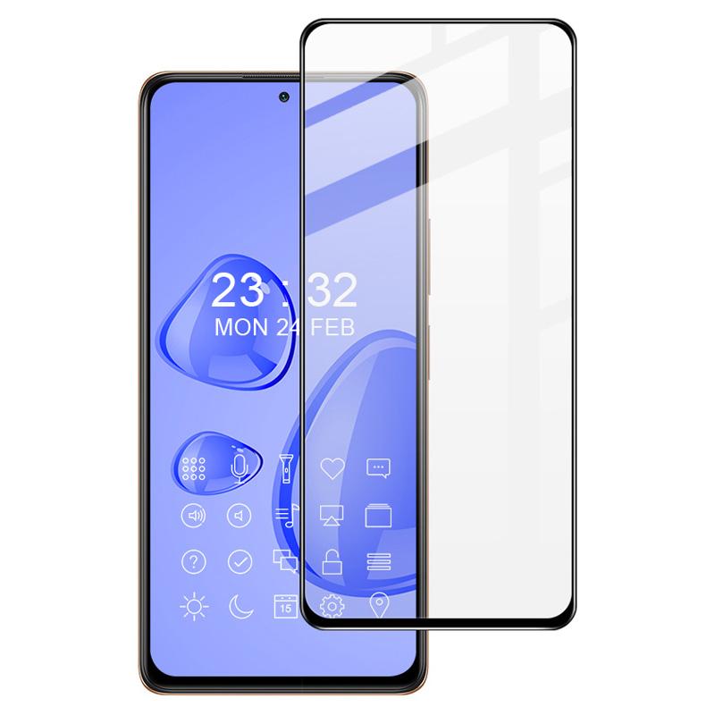 IMAK Pro+ Series Anti-Scratch Tempered Glass Complete Covering Screen Film for Xiaomi Redmi Note 10 Pro Max/Redmi Note 10 Pro