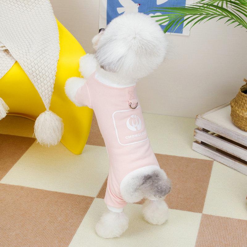 Spring Dog Pajamas Jumpsuit Puppy Pet Clothes Bichon Frise Pomeranian Schnauzer Poodle Dog Apparel Pet Clothing Costume Outfit
